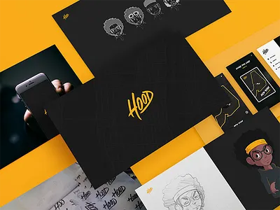 Hood app branding case game hood illustration iphone kickpush study ui ux