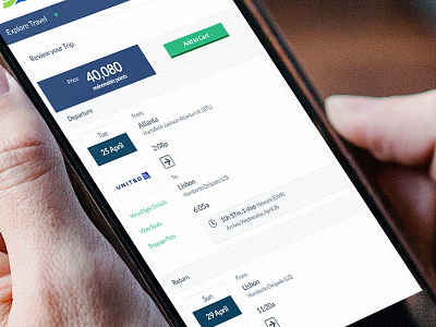 Mobile Travel Product design mobile optimization product redemption responsive rewards travel ui ux