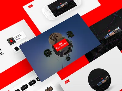 The Economist app case economist gearvr kickpush oculus reality study ui ux virtual vr