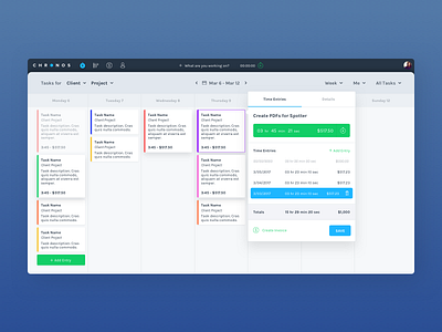 Chronos app web