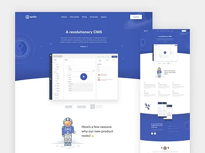 Apollo android app application cms crm ios native app planets product software space