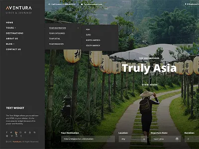 Aventura - Another concept adventure booking holiday reservation tour tour agency tour booking tour management tour operator travel trip vacation