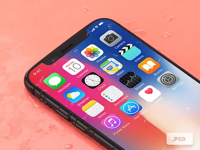 iPhone X Mockups 11 3d apple download free freebie ios iphone mockups psd wet x