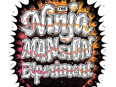 Airbnbmag: The Ninja Mansion Experiment 3d airbnb design dimensional editorial game illustration japan lettering typgraphy