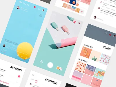 Invite - Hani App Redsign The Second Part app bolg icon illustration ios iphone life personal ui video