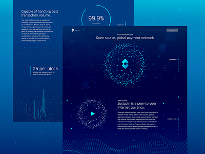 New Cryptocurrency Startup Website Design defi token web3 website