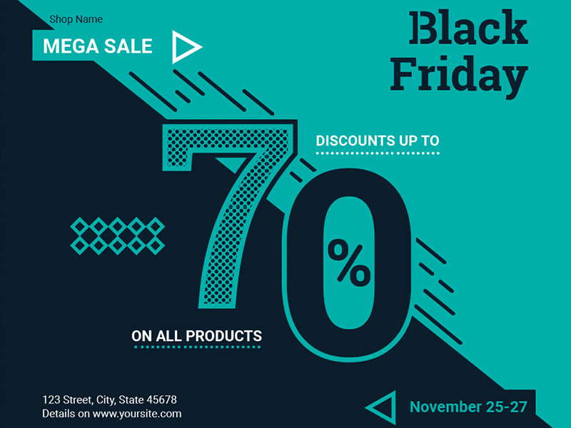 Black Friday | Modern and Creative Templates Suite banner branding business card cover envelope flyer folder identity post poster print social media