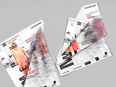 Momentum branding graphic design poster