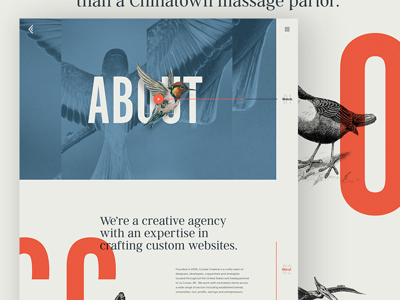 Example of Coulee Creative is Live!