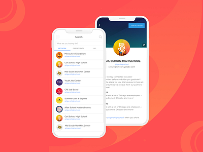 Search Page app category design iphone iphone x layout page search