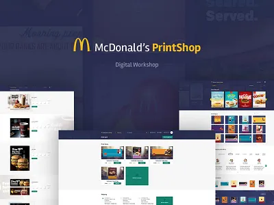 McDonald's - Digital Workshop SaaS Platform big mac burger digital workshop editor golden arches mc donalds mcdonalds platform ronald saas workshop yellow