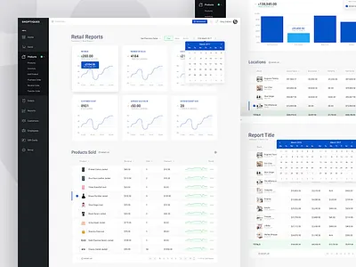 Dashboard admin admin panel calendar dash dashboard graph point of sale pos reports statistics stats table