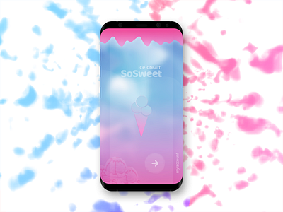 SoSweet App Splash Screen android app splash ui ui design ux