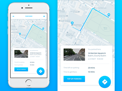 Daily UI 020 - Location Tracker 020 dailyui