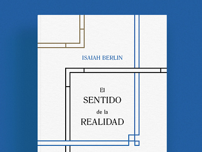El sentido de la realidad book cover editorial design jacket