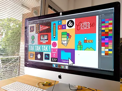 Office Wallpaper art colors creative drawing dribbble fun illustration mural office sticker supermario wallpaper