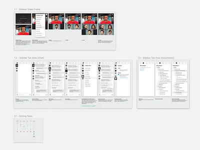 LMS Components [WIP] chat conference documents dropdown file tree files lms tools ui user list ux video