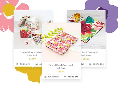 Caroline Gardner Product Cards cards caroline gardner e commerce floral product