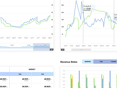 Financial Data Visualisation currency dashboard data finance financial graph stat stats table tables ui ux