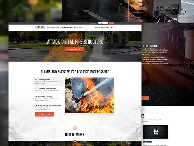 Bullex Product Page dark product product page ui web design