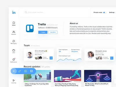 LinkedIn 👨🏻💻 + Dribbble Invite design desktop digital experience interface invite invites linkedin ui ux web