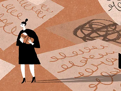 Revolutionary Words illustration poetry revolution war ww1