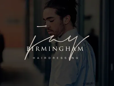 Jay Birmingham Logo / Branding brand branding classy clean hairdressing logo luxury modern premium signature ui ux