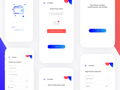 e-Wallet App Design finance app mobile app mobile ui money app design money transfer app ui design ux design wallet app wallet design