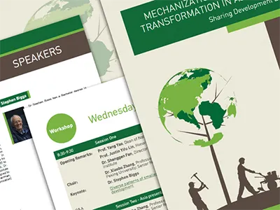 Brochure Design agriculture brochure print