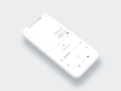 Daily UI / Day 009 100daysofui band dailyui mobile music music player simple