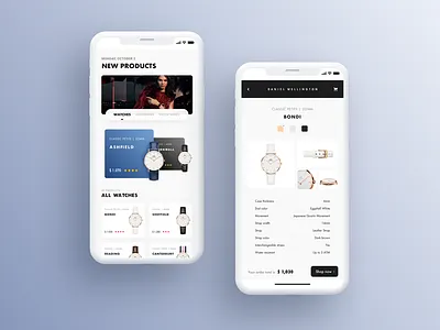 DW watches app buy dw ios 11 iphone x online product shopping ui watch