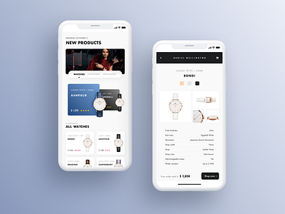 DW watches app buy dw ios 11 iphone x online product shopping ui watch