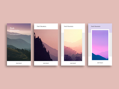 Cards blocks cards fonts