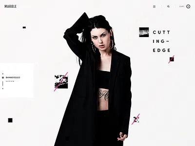 Cutting-Edge earring ecommerce elegant grunge jewelry m marble static ux