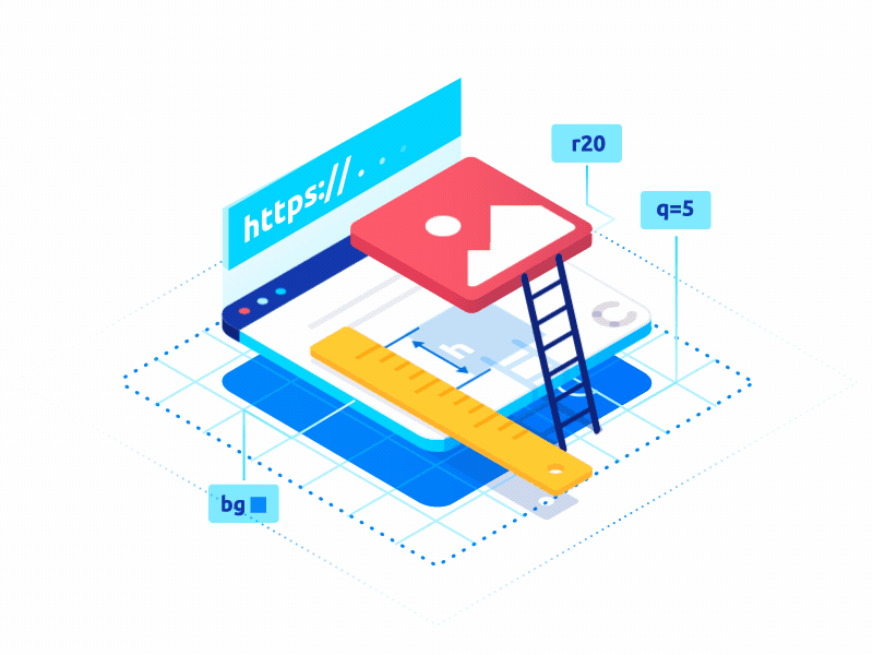 Technology Land 2d 3d animate animation animator character flat flatstyle isometric motion motion graphic