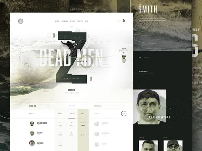 Zombie Surf League e commerce ecommerce landing mocktober profile surf surfing type ui zombie