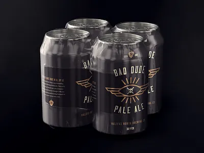 Bad Dude Behance austin bad dude beer cans committee halifax north jay master design packaging