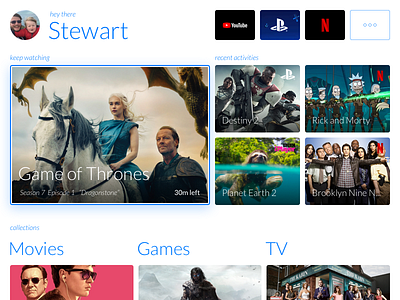 Daily UI 025 - TV App 025 dailyui