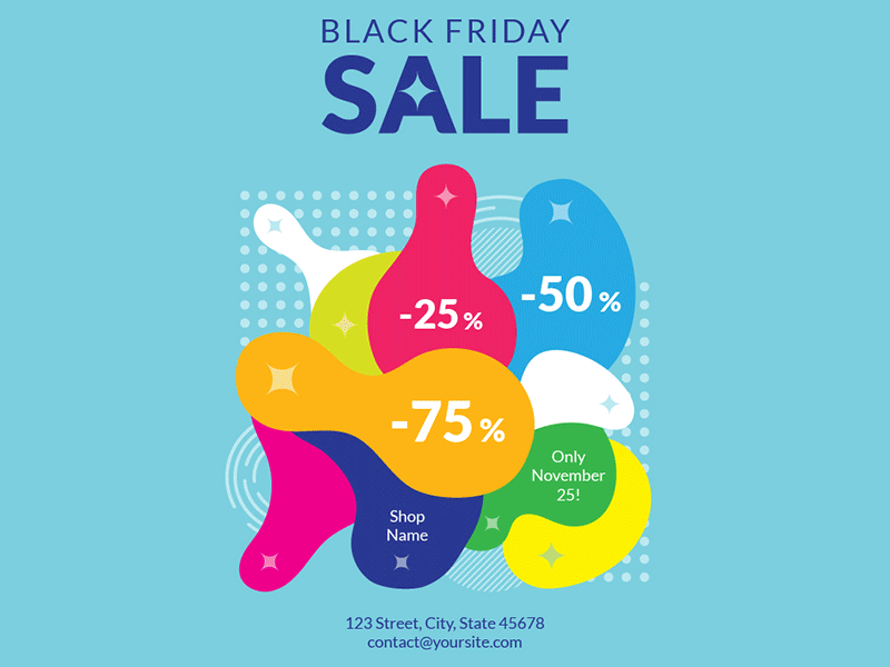 Black Friday | Modern and Creative Templates Suite banner branding business card cover envelope flyer folder identity post poster print social media