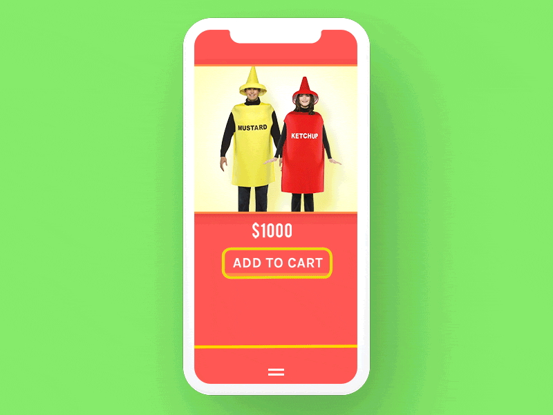 Add to a "very smart" cart add to cart cheezy e commerce interaction micro interaction shop ui design