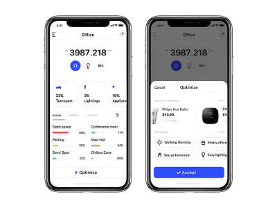 Energy Consumption Assistant consumption dashboard energy ios iphone x mobile app optimize smart home