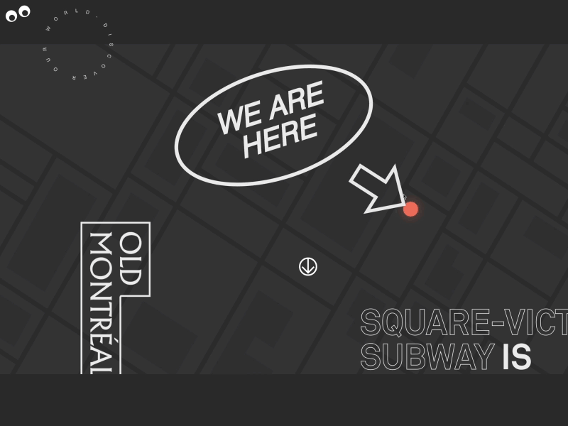 Discover our world fun map world