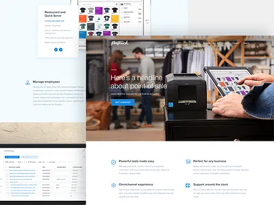 PayTouch POS credit card ecommerce focus lab inventory payments paytouch retail shopping store ui web design website