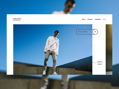Lookbook concept design eyes fashion look minimalistic