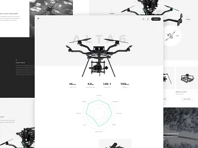 Atla6 black blackandwhite camera clean drone ecommerce fashion minimal product sport white