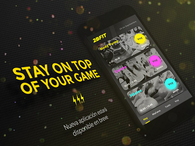 Sports Studio App 2bfit class gym sport