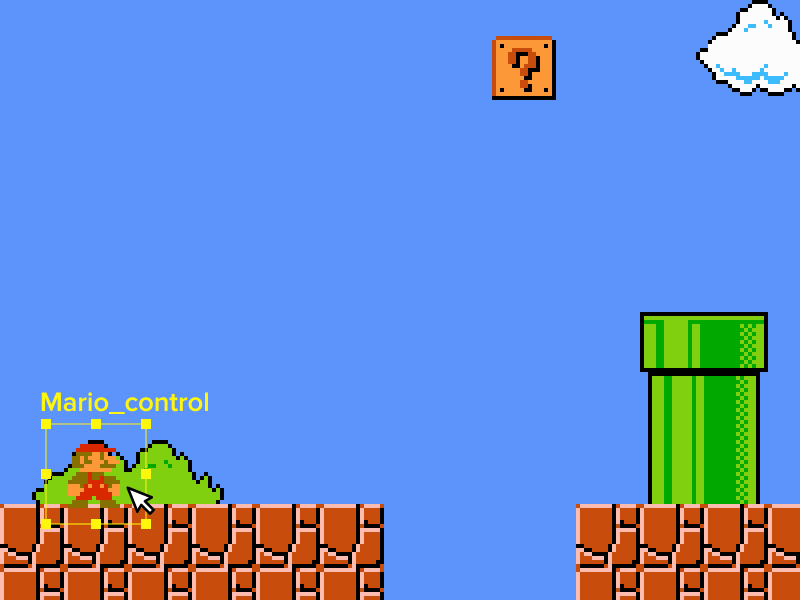 Mario Project for After Effects 8 bit ae after effects animation expressions games mario old shool retro