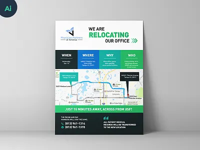 Relocating Flyer Design adobe illustrator brochure flyer design handout