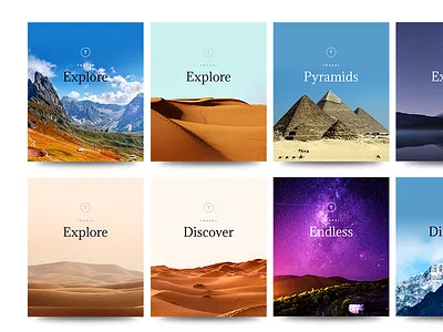 Cards - Free PSD blog cards design freebie grid psd typography