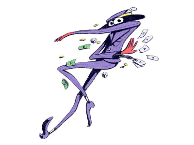 Pocket Aces cards cartoon character cheat design gangster holdem poker quest suit texas zoot